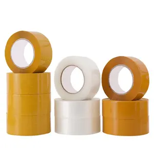 Fabriek Groothandel Zelfklevende Bopp Tape Jumbo Roll Cintas Adhesiva Transparant Doorzichtig Bruin Verpakkingstape Voor Afdichting Van Karton