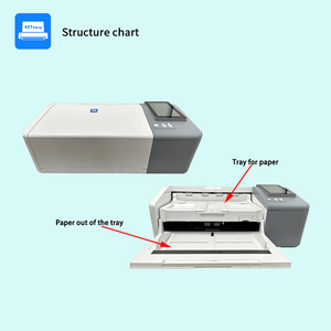 Mesin penghitung pemindaian kecepatan tinggi dengan menggunakan pemindaian cepat dan perhitungan pemilihan untuk surat surat surat kertas - Product Image 3