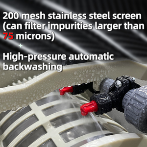 Hệ thống lọc hồ cá Koi nhỏ QihangRAS PP 3-20m3, tự động, dùng cho gia đình, bể cá cảnh, hệ thống lọc nước ngoài trời - Product Image 4