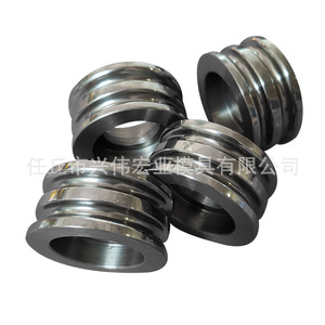 Rodillos de carburo cementado de tungsteno-cobalto hechos a medida para el plegado de placas - Product Image 1