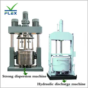 SS304 Stainless Steel Triple Shafts General Purpose Silicone Sealant mixer Making Machine for RTV Acetic PU Wood Silicone line