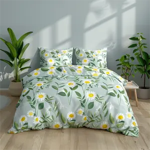 duvet cover set bed sheet cotton knitted china bed cover bed sheet hotel bedding set