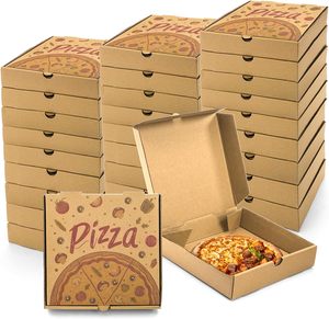 Cajas Pequeñas <span class=keywords><strong>para</strong></span> Pizza, Mini Cajas de Cartón Corrugado <span class=keywords><strong>para</strong></span> Pizza <span class=keywords><strong>para</strong></span> Llevar, Cajas de Entrega de Alimentos, Cajas de Regalo <span class=keywords><strong>para</strong></span> Galletas y Bocadillos - Product Image 1