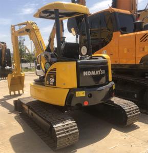 Miniexcavadora Usada Komatsu PC50 de 5 Toneladas, en Venta, Modelo 2023, con Motor, Caja de Cambios y Bomba, 90% Nueva, Alta Relación Calidad-Precio - Product Image 5