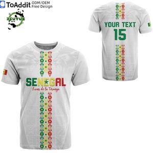 Kaos Kustom Sepak Bola Dunia 2026 Senegal Serat Poliester Kente Afrika Jersey Sepak Bola Dewasa Pantai Gading Kaos Sepak Bola Senegal - Product Image 4