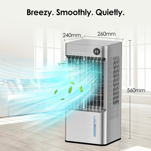 Fast Cooling Large Floor Standing Air Conditioner for Living Room Water Ice Cooler Fan with 24 Timer Shake Head Fc102 Stylish - Product Image 6