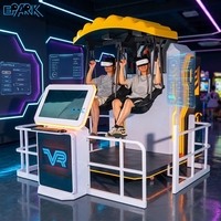 Máquina Interactiva de Paracaidismo de Realidad Virtual, Simulador de Experiencia de Vuelo para Parques de Diversiones