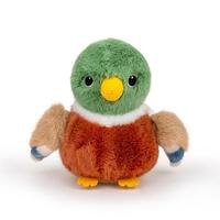 Nouveau populaire meilleure vente réaliste petit martin-pêcheur en peluche mignon Animal jouets en peluche pour enfants confort aide au sommeil en gros