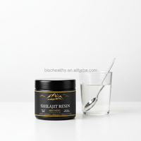 BIOCCHN Haute Qualité Collant Marque Privée 30/50g Puissante Pâte de Shilajit Naturelle Résine Pure de l'Himalaya