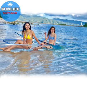 <strong>Double</strong> Seat <strong>Clear</strong> <strong>Kayak</strong> Transparent Canoe Crystal Boat Glass <strong>Bottom</strong> <strong>Kayaks</strong> for Water Sport Tandem <strong>Kayak</strong> - Product Image 4