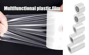 Cinta de injerto de plástico elástico de alto brillo y grado reforzado para reparación de árboles y plantas, película transparente. - Product Image 3