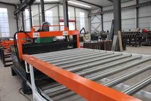 Cnc uncoiling मशीन असेंबली लाइन उपकरण का उपयोग स्टोरफ्रंट uncoiling के लिए किया जाता है और आवश्यकतानुसार अनुकूलित किया जा सकता है - Product Image 4