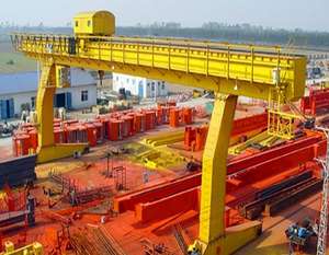 Heavy Duty MDG <b>Gantry</b> <b>Crane</b> for Outdoor Use - Wind Resistant, -20℃ to +40℃ Working Temperature - Product Image 1