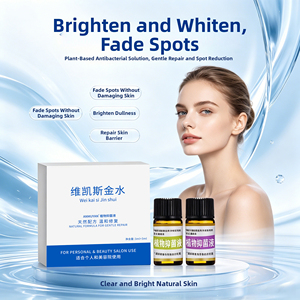 Natural Plant Antibacterial Repair Liquid Set Skin Care Serum for Personal Use 60G 3ml+3ml - Product Image 2