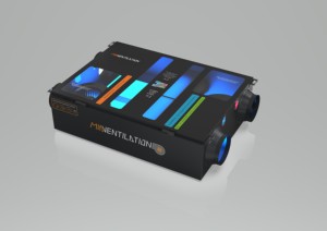Ventilador de Recuperación de Calor de Alta Eficiencia con Diseño Gráfico, 250cmh <span class=keywords><strong>HRV</strong></span> 2024, Purificador de Aire Fresco para Hogares Residenciales, Motor DC sin Escobillas - Product Image 6