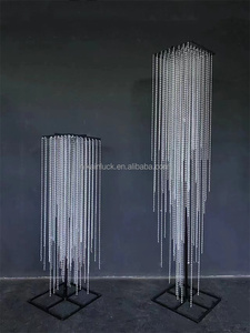 NIKA Wedding fornisce acrilico testa arco sfondo <span class=keywords><strong>finestra</strong></span> ciondolo matrimonio Hotel banchetto <span class=keywords><strong>sala</strong></span> tenda Layout soffitto - Product Image 4