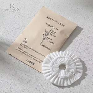 Gorro <span class=keywords><strong>de</strong></span> ducha <span class=keywords><strong>de</strong></span> hotel desechable <span class=keywords><strong>precio</strong></span> barato al por mayor gorro <span class=keywords><strong>de</strong></span> <span class=keywords><strong>baño</strong></span> <span class=keywords><strong>de</strong></span> hotel gorro <span class=keywords><strong>de</strong></span> ducha impermeable - Product Image 4