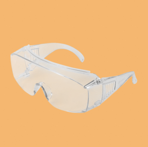 Lunettes de sécurité industrielles transparentes et teintées en polycarbonate OTG pour la protection professionnelle sur le lieu de travail - Product Image 5