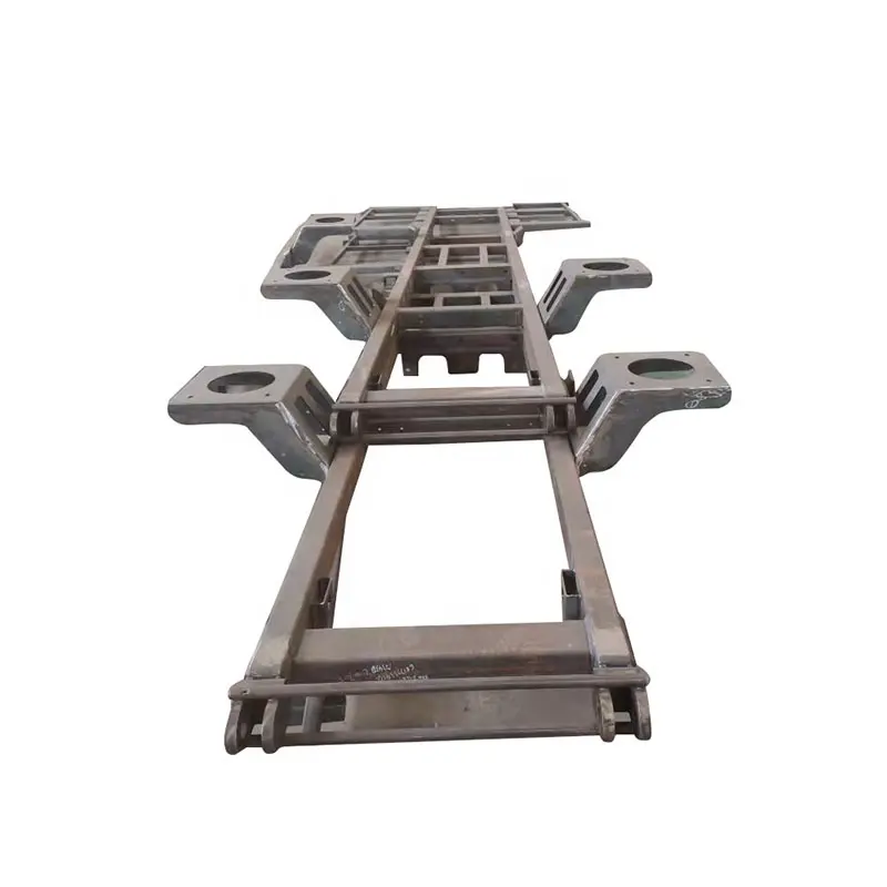 Estructura de acero Industrial prefabricada para construcción, estructura de servicio de soldadura, marco de chasis de almacén