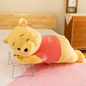 Peluche Gigante Orsetto <span class=keywords><strong>Winnie</strong></span> the Pooh per Dormire, Cuscino Divano, Simpatico Rosa Giallo, Bambola per Bambini, Vendita all'Ingrosso - Product Image 5