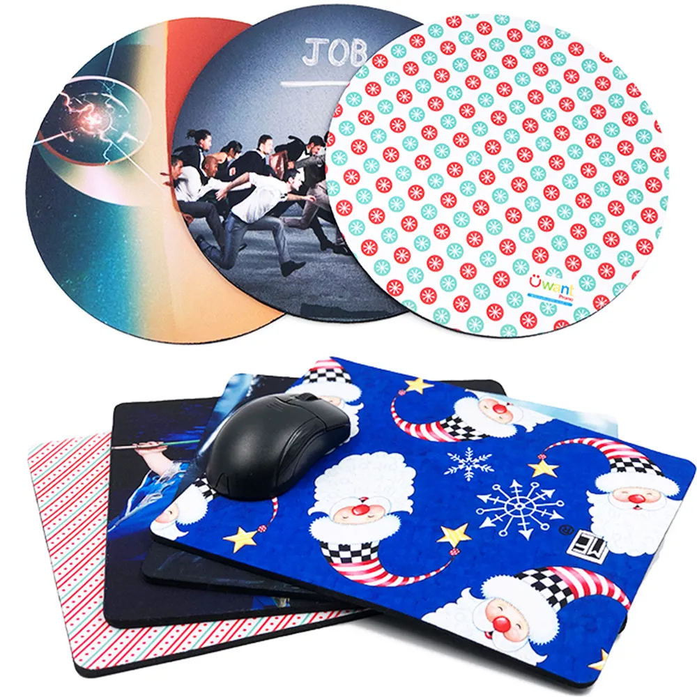 Custom Shape Mouse Pads 3mm Sublimation Rubber Mousemat Gaming Mouse Pad