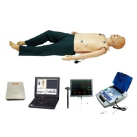 Manekin CPR Elektronik Sistem Pelatihan Keterampilan Darurat Digital Cerdas Tinggi untuk Dewasa, Perlengkapan Pelatihan CPR