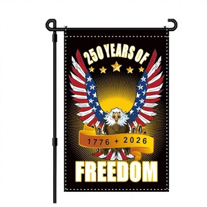 Bandera de Jardín Rectangular de Poliéster de Doble Cara Transfronteriza, 2026, 250.º Aniversario de Estados Unidos, America250, Hecha a Medida - Product Image 6