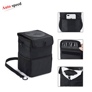 PROMOTION EXCEPTIONNELLE Poubelle de voiture étanche avec couvercle et poches de rangement pour <span class=keywords><strong>Jeep</strong></span> Wrangler <span class=keywords><strong>YJ</strong></span> TJ JK JL - Product Image 5