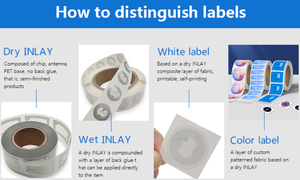 Có thể in cuộn giấy RFID Tag Sticker fm11rf08 1K Byte Bộ nhớ tag 13.56MHz ISO 14443a RFID Nhãn dán nhãn CuộN - Product Image 5