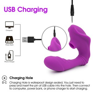 Vibrateur clitoridien et point G rechargeable par USB STELLAR PATH, fabriqué en Chine, avec 10 modes de succion, étanche, fonction clitoris - Product Image 2