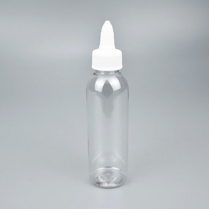Pet Transparent <b>Dropper</b> <b>Bottles</b> Multiple Capacity Cylinder Shape For Chemical Packaging - Product Image 3
