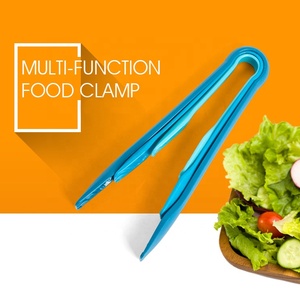 3 pinces à <span class=keywords><strong>pain</strong></span> en plastique multi-usages pour la cuisine <span class=keywords><strong>Pince</strong></span> à nourriture pour la cuisson des aliments <span class=keywords><strong>grille</strong></span>-<span class=keywords><strong>pain</strong></span> dans la cuisine Buffet à salade - Product Image 3