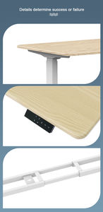 Nouvelles idées de produits <span class=keywords><strong>Bureau</strong></span> debout à double moteur extensible <span class=keywords><strong>Bureau</strong></span> de jeu stable réglable en hauteur - Product Image 3