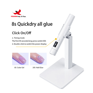 Compra Mixta a Bajo Precio, Extensión de Uñas de Gel X Suave, Rotación de 360 Grados, Curva, Curado Rápido, Mini Recargable Inalámbrico - Product Image 5