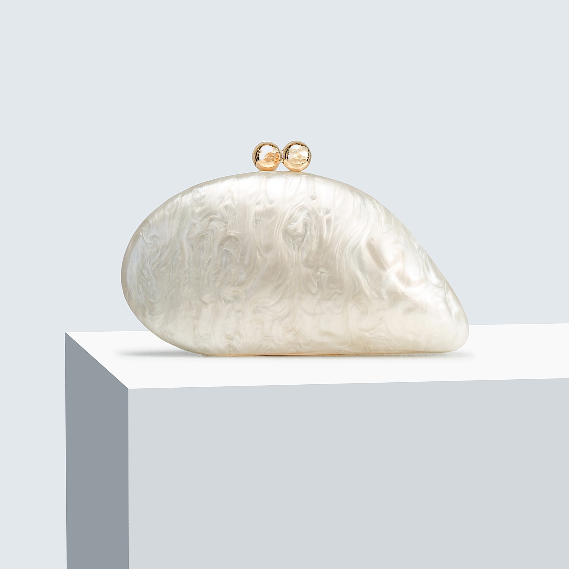 Milky white