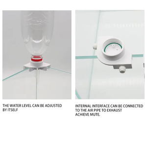 Sistema di Ricarica Automatica dell'<span class=keywords><strong>Acqua</strong></span> per Acquario, Dispenser a Gravità per <span class=keywords><strong>Acqua</strong></span> Dolce e Salata, per Vasche di Pesci, Tartarughe e Rettili - Product Image 3