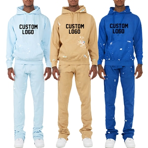 Sudadera con Capucha Personalizada para Hombre |   Traje Deportivo Premium para Entrenamiento, Running, Gimnasio y Fitness |   Sudadera con Capucha y Pantalones Deportivos de Algodón de Alta Calidad - Product Image 1
