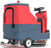 Automatic Autonomous Ride on <b>Walk</b> Behind Industrial Floor Scrubber Sweeper <b>Machine</b> Robot Cleaning <b>Machine</b> - Product Image 1