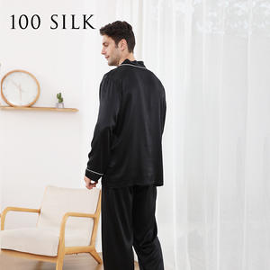 جودة عالية للرجال طقم من قطعتين مع بيجاات حريرية ناعمة وخفيفة الوزن للرجال - Product Image 4