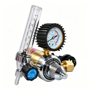 Régulateur de dioxyde de carbone avec débitmètre et manomètre pour utilisation avec gaz comprimé - Product Image 1