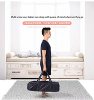 Lit de jeu pliable pour bébé, moderne et confortable, pour la maison, l'hôtel, l'hôpital, les chambres, certifié CE, de 0 à 3 ans