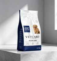 Sachet Doypack Personnalisé avec Logo, Fond Plat, Fermeture Éclair, Qualité Alimentaire, Étanche, pour Emballage de Nourriture Naturelle pour Chiens et Friandises pour Animaux de Compagnie – Vente en Gros