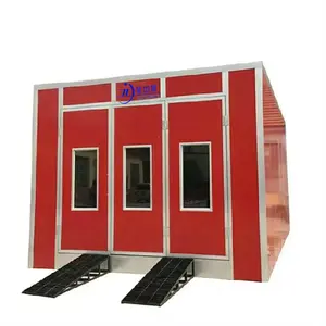 China High quality water curtain paint booth spray tan booth spray booth car painting