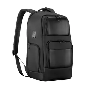 Gratis Monster Kingsons Bsci Leverancier Nieuwe Ontwerp Trolley Reizen Zakelijke Laptop Rugzak Mannen Waterdichte Polyester Tas Met Usb