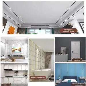 Personnalisé 20mm anti-rayures mur couture autocollant meubles bande décorative-auto-adhésif bord bande fabricant pour carrelage - Product Image 4