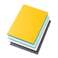 Panel compuesto de aluminio ACM resistente al impacto moderno personalizable no tóxico para material de construcción moderno
