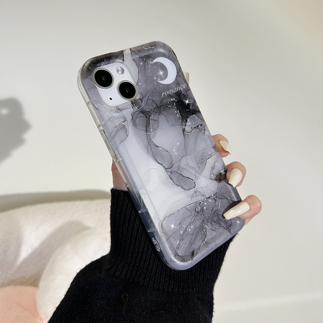 Ins Cool Fashion Water Rainbow Full Protection Case for iPhone 16 15 14 Pro Max 13pro Large Hole Soft Cover