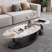 Table Basse Luxe "Pandora 2025" Style Italien en Métal pour Petit Salon de Luxe, Nouveauté Accessible