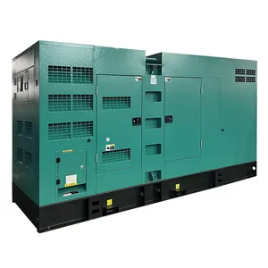 Silencioso cerrado resistente a la intemperie tipo 200kw 250kva Taizhou Kaihua generador diésel para plantas eléctricas