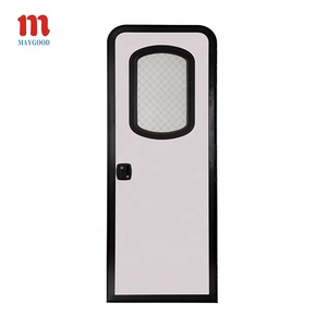 Porte d'entrée de remorque 620*1700mm à <span class=keywords><strong>bon</strong></span> prix avec cadre en aluminium et fenêtre en verre pour camping-car, caravane, véhicule spécial - Product Image 3
